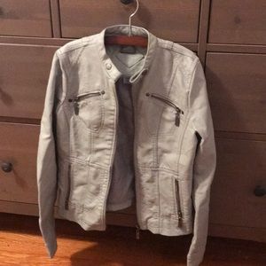 Motorcycle gray jacket